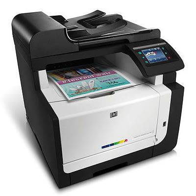 CE861A - Impressora Multifuncional Color LaserJet HP CM1415fn (Impresso / Cpia: 12ppm; Scanner; Fax) Rede (Substitui CM1312 / CC430A)